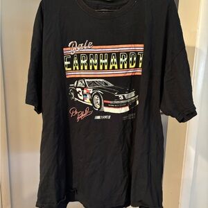 Black Dale Earnhardt Graphic T-Shirt